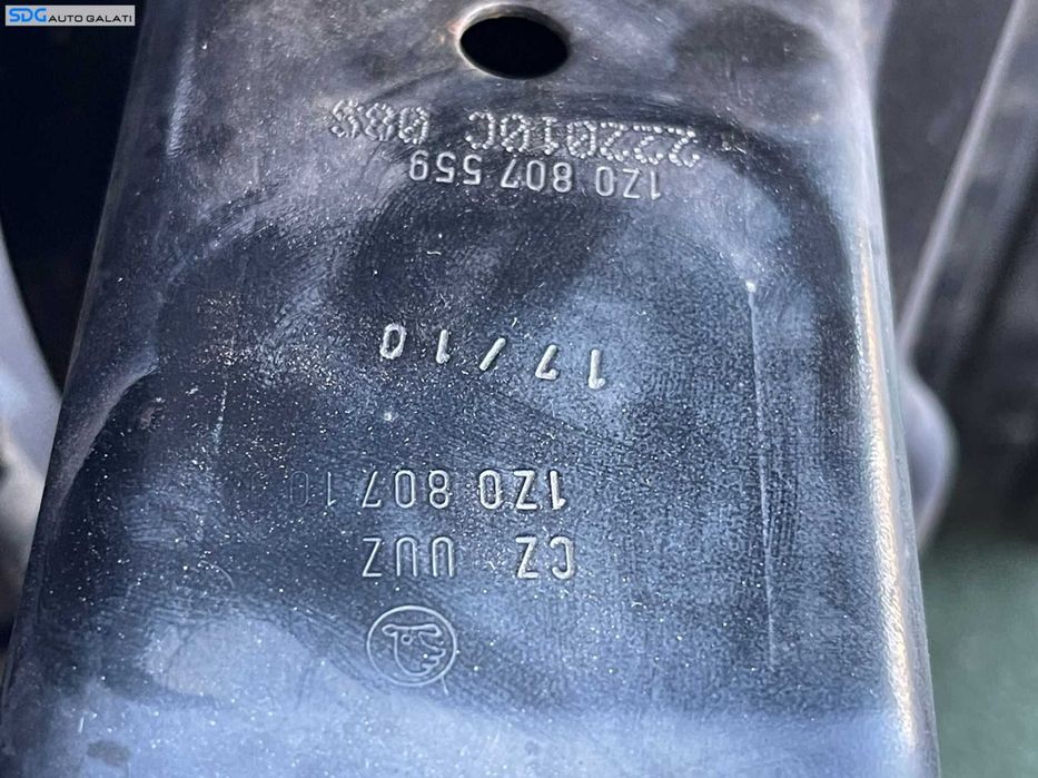 Armatura Intaritura de la Bara Spoiler Fata Skoda Octavia 2 2004 - 2013 Cod 1Z0807559 [C4076]