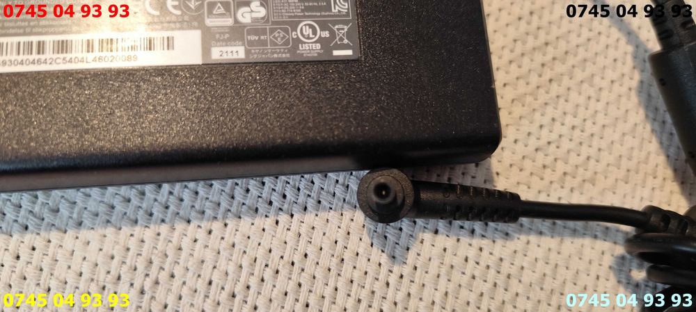 alimentator incarcator Chicony 20v 9A mufa 4mm cu pin ptr asus