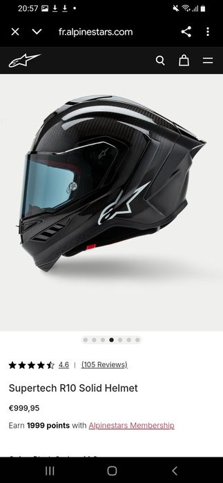 casca de curse Alpinestars Supertech R10