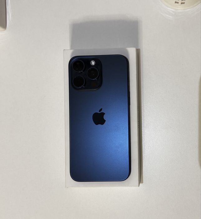 iPhone 15 Pro Max 256gb, Titanium Blue ca NOU