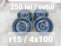 Jante tabla r15 / gama OPEL/CHEVROLET / 4x100 / ET 39