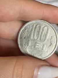 Moneda de 100 de lei din 1994 cu Mihai Viteazul