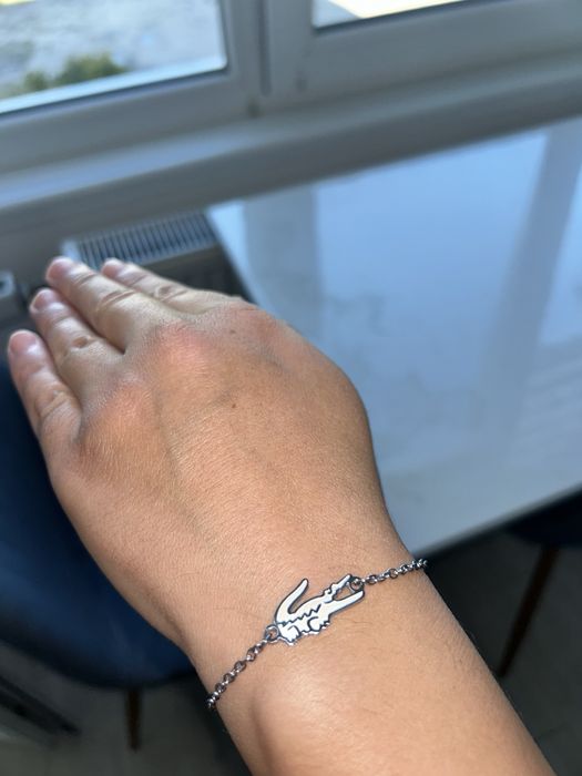 Lacoste Стоманени гривни мъжки/ женски