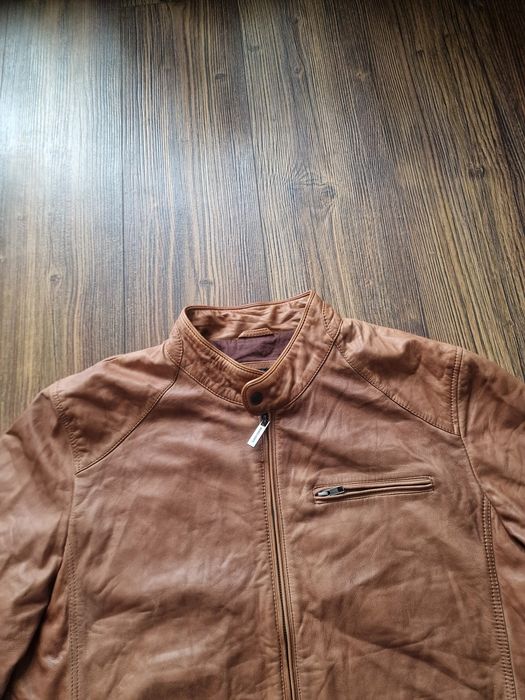 Страхотно мъжко кожено яке MARIO CONTI размер 2XL