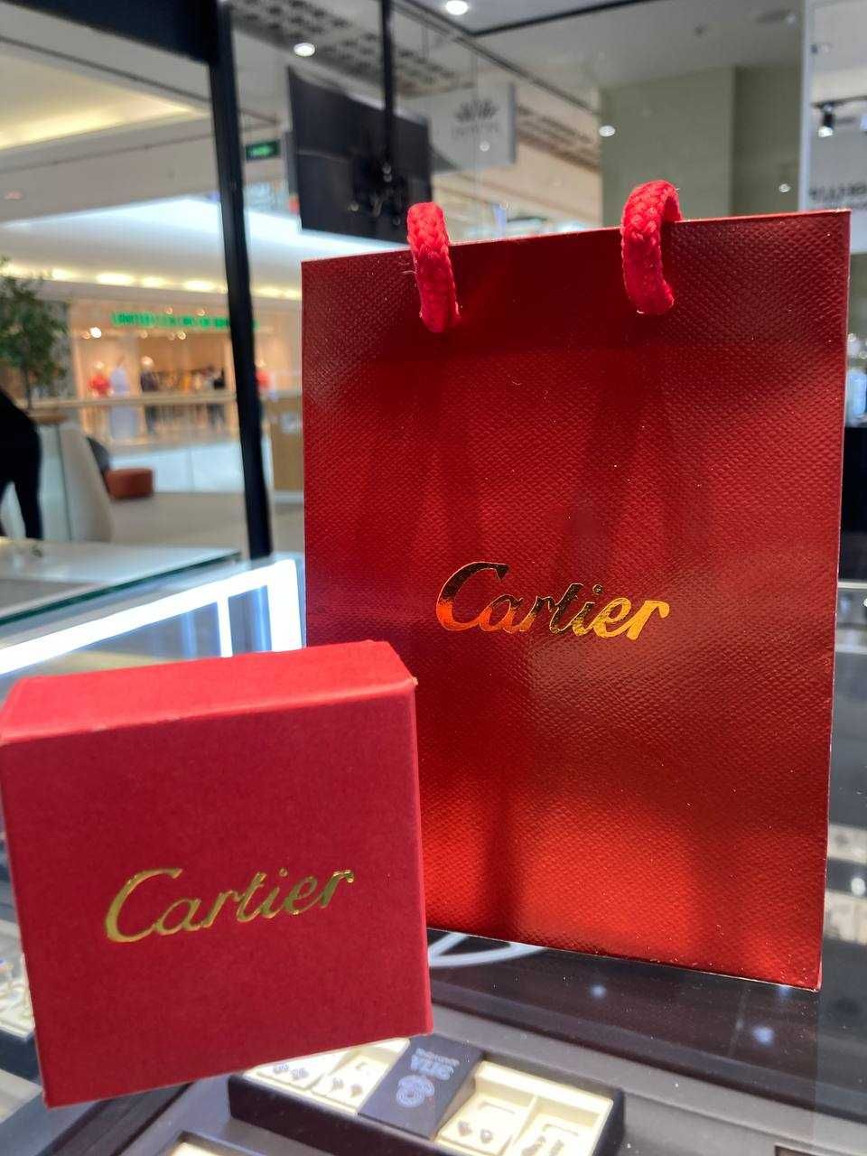 Подарочная коробка и пакет Cartier для браслета