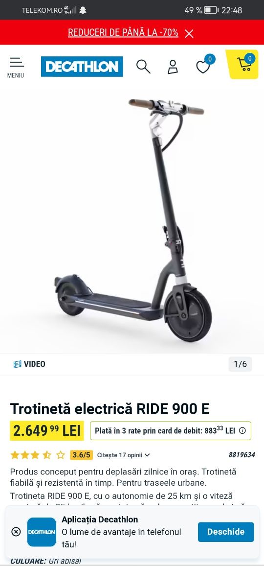 Ride 900 E OXELO