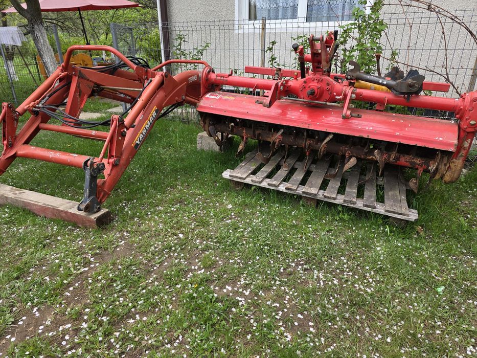 Vând freza japoneza yanmar si încărcător frontal