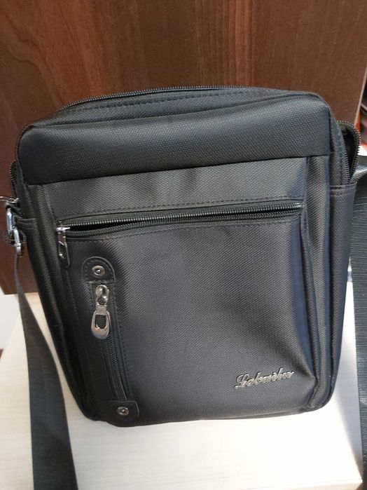 Geanta neagra pt barbati
