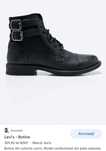 Ghete/ bocanci dama Levi's, piele naturala