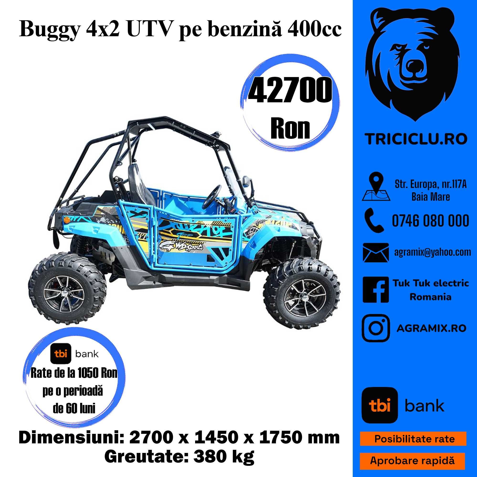 ATV 39.4CP 4×4 cu pornire electrica SW570 500 cc