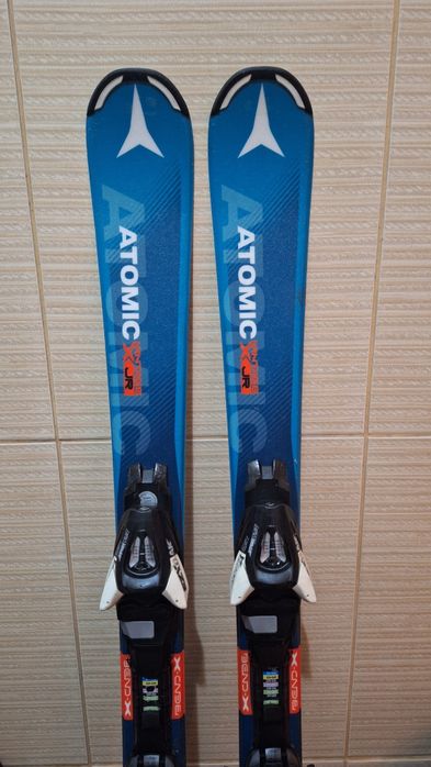 Set schiuri atomic 100cm-clapari ski- casca-bete