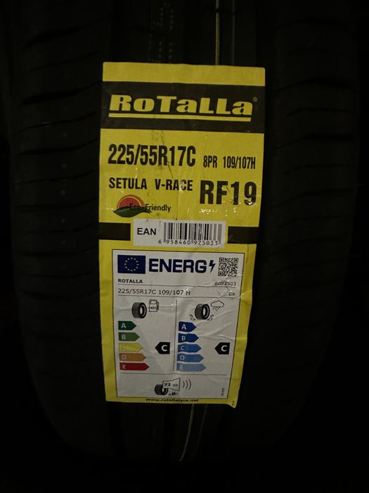 Нови Летни Бусови Гуми ROTALLA SETULA RF19 225/55R17C 109/107H Нов DOT
