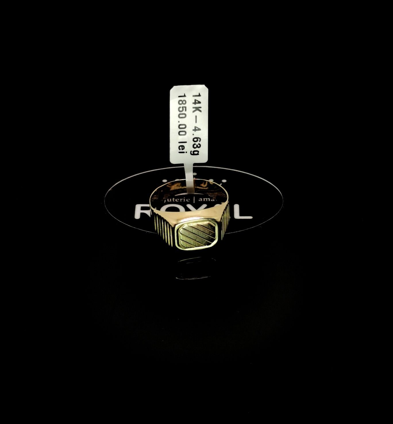 Bijuteria Royal inel din aur 14k 4.63 gr