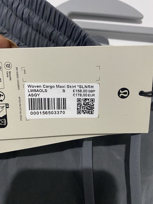 Fusta lunga lululemon marimea S