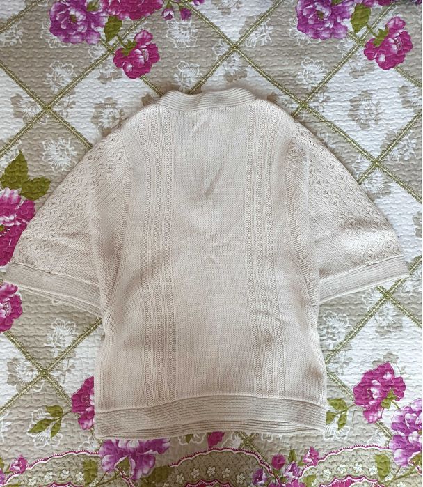Tunica pulover cardigan mix lana Mango Zara Massimo Dutti