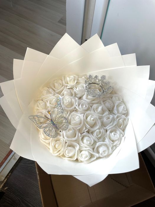 Buchet de flori din sapun