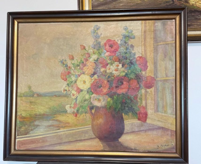 Tablou , ulei pe panza -90/75 cm