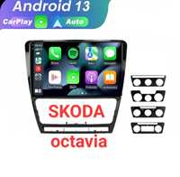 Мултимедия ANDROID SKODA Octavia 2 Шкода октавия андроид навигация
