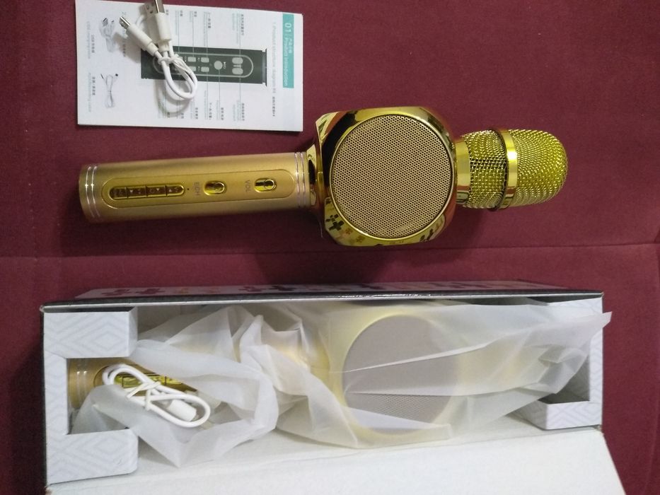 Микрофон караоке с блютузом