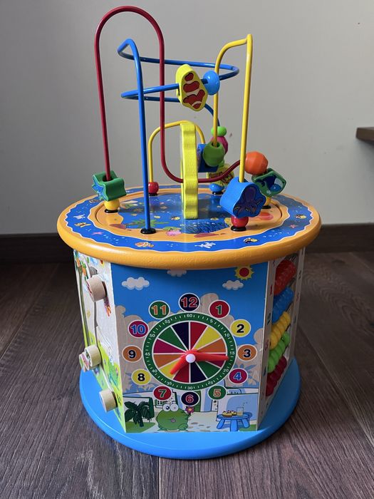 Дървен сортер 8 в 1