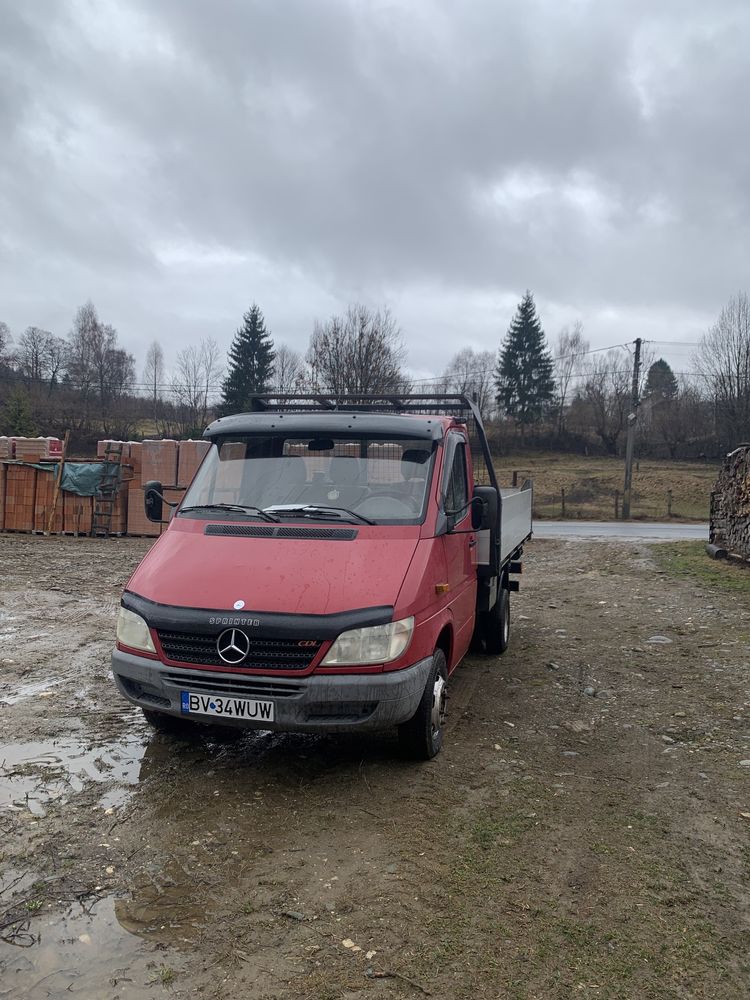 Mercedes sprinter basculabil 3 părți