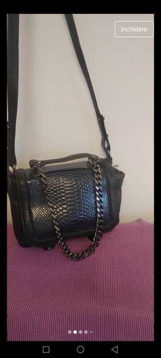 Geantă H&m din piele naturală