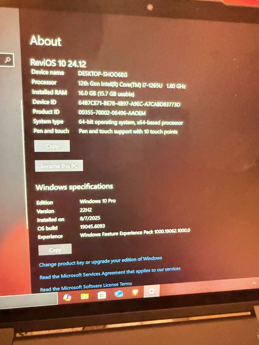 Lenovo ThinkPad X1 Yoga Gen 7 Aluminium