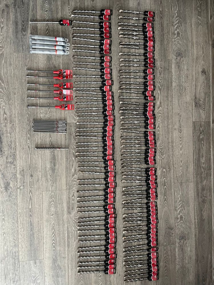 Burghie  beton Hilti si Milwaukee