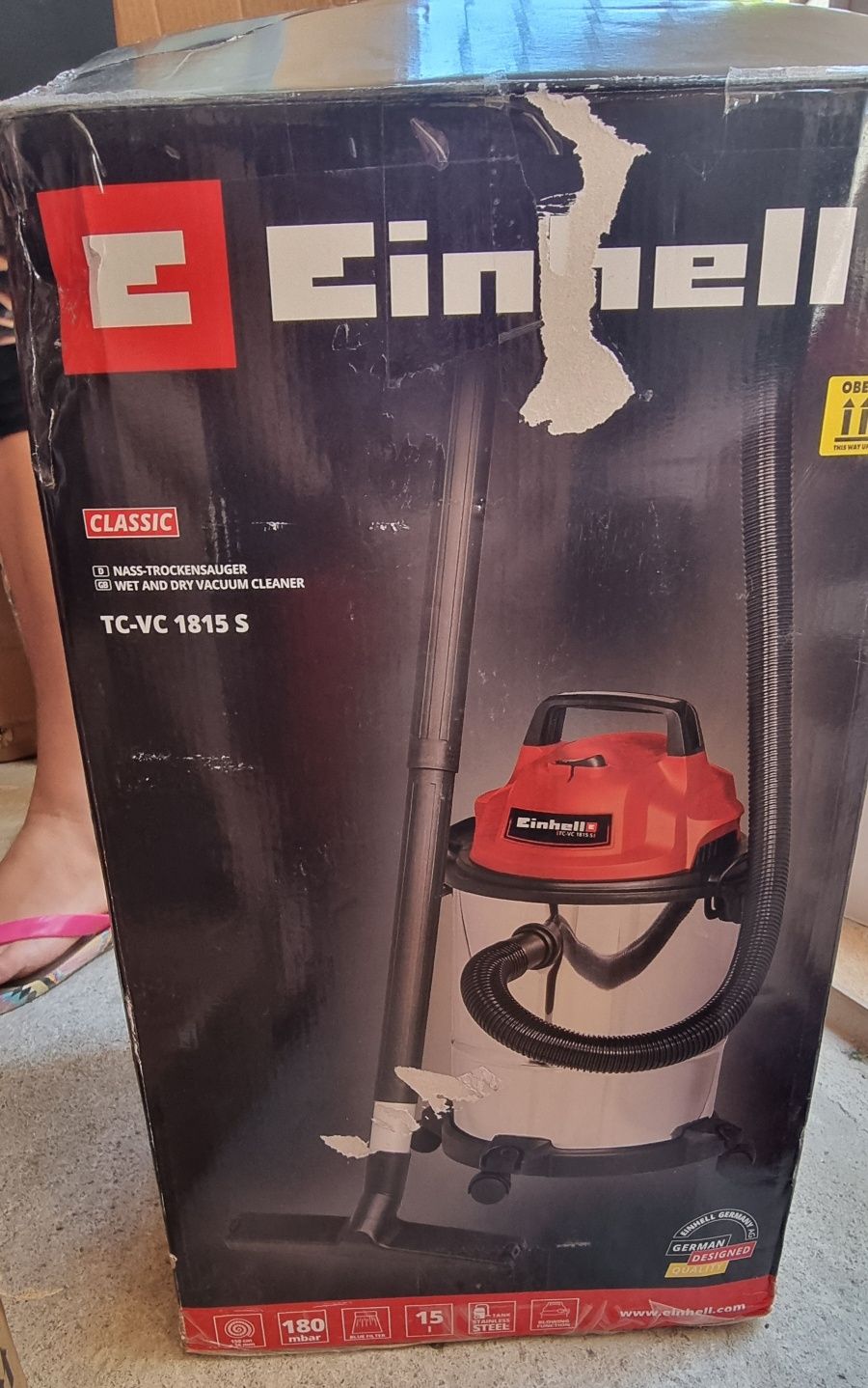 Прахосмукачка Einhell Tc Vc 1815s