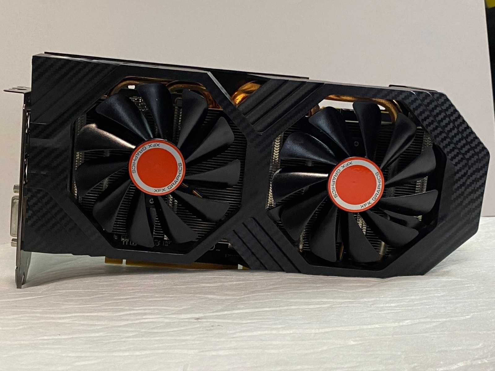 Placa video XFX  rx 580 de 8 gb ddr5 /256 biti  -ca noua