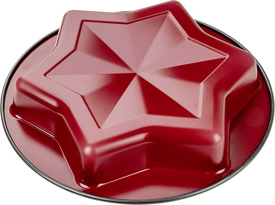 НОВИ! Коледна форма Zenker Звезда торти кексове пайове Ø27.5х4.5см