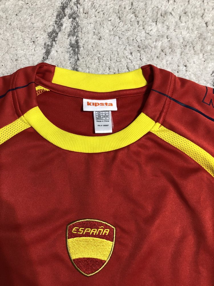 Tricou fotbal kipsta marime L tricou espana blazquez 7 tricou spania