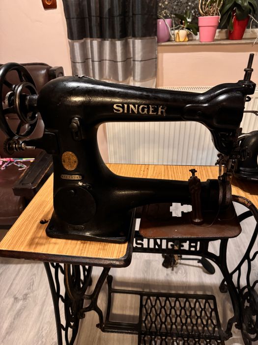 Masina de cusut piele singer 1890