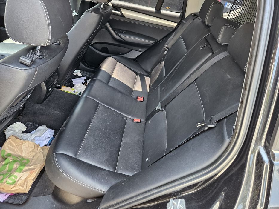 Interior piele neagra incalzit bmw x3 f25