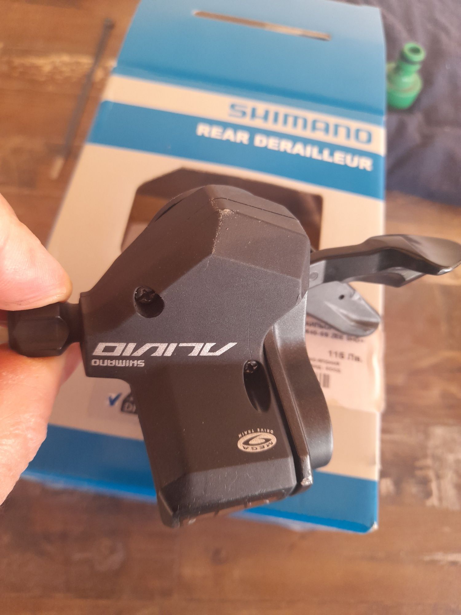 Заден дерайльор комада и венец за 9 скорости shimano