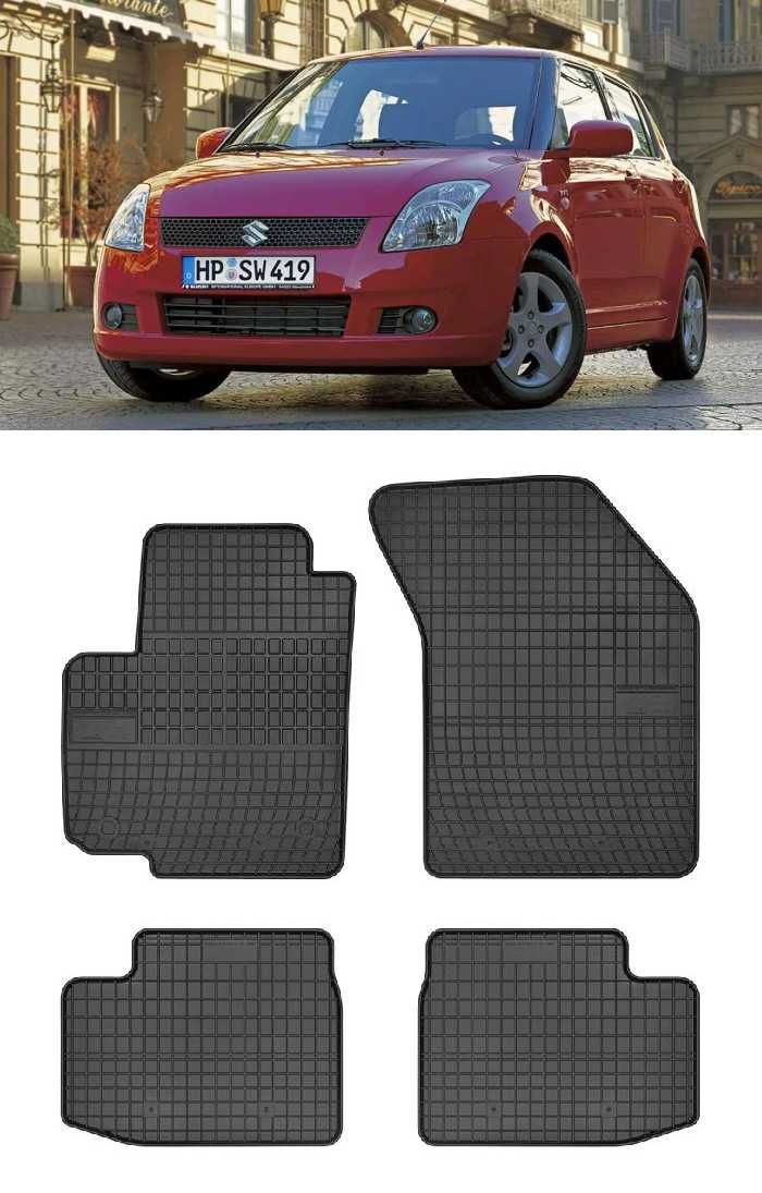 Гумени стелки за Suzuki Swift 05-14 SX4 06-14  Fiat Sedici 05-14