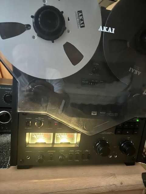 Magnetofon AKAI GX-636, black