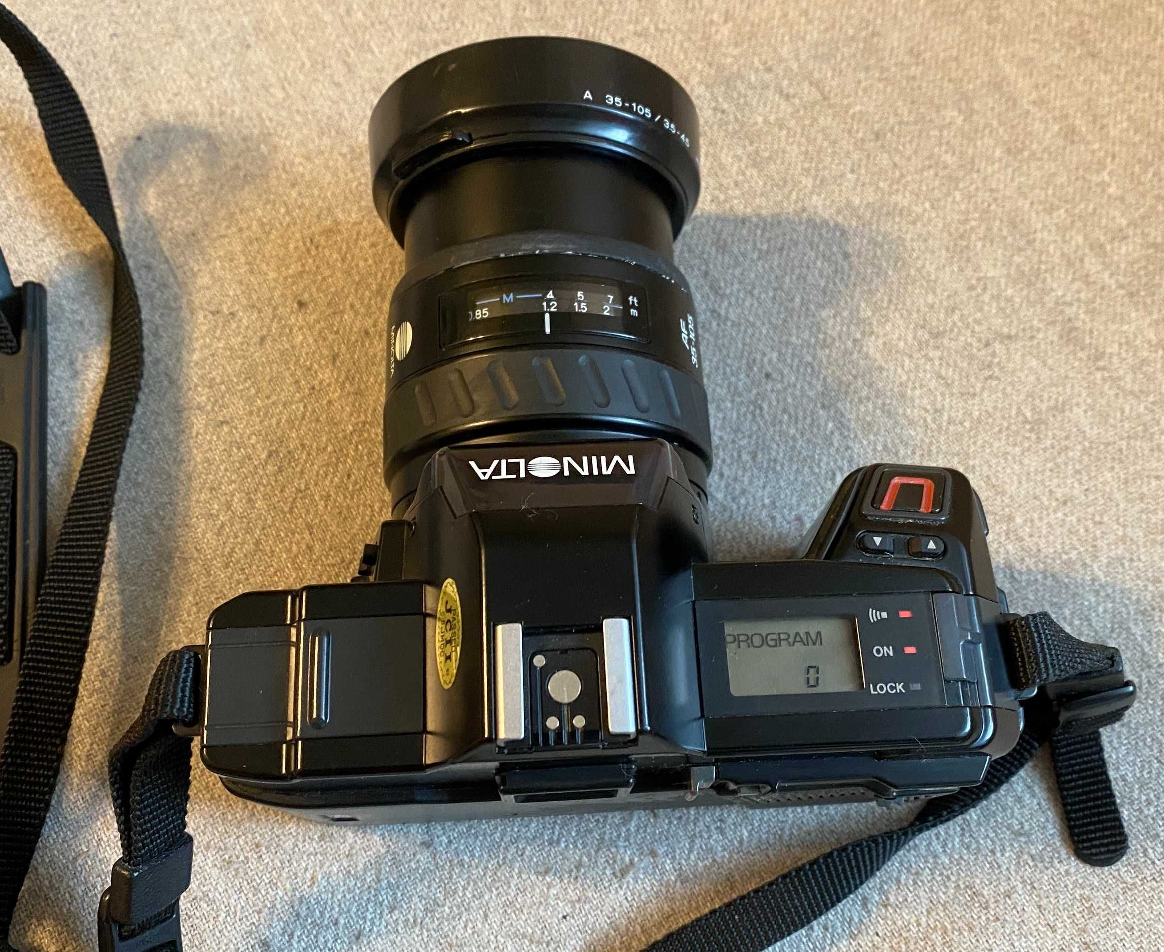 Aparat foto SLR Minolta 5000 AF + obiectiv Minolta AF 35-105mm f3.5
