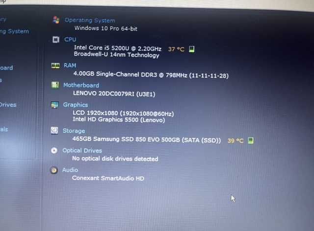 Laptop Lenovo E450, i5