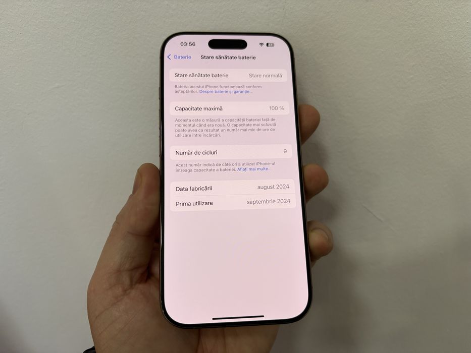 Iphone 16 Pro, 128 gb, Desert Titanium, bypass sau piese