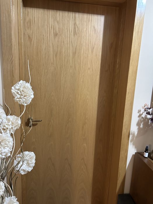 Vand usi interior masive furnir natural
