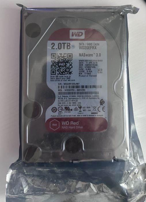 WD 20EFRX 2.0 TB