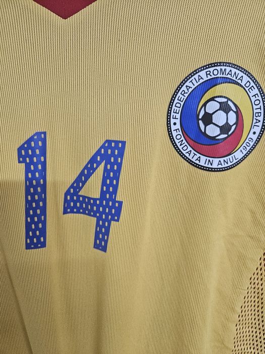 Florin Bratu România tricou de joc perioadă 2002-2003 calificării EURO