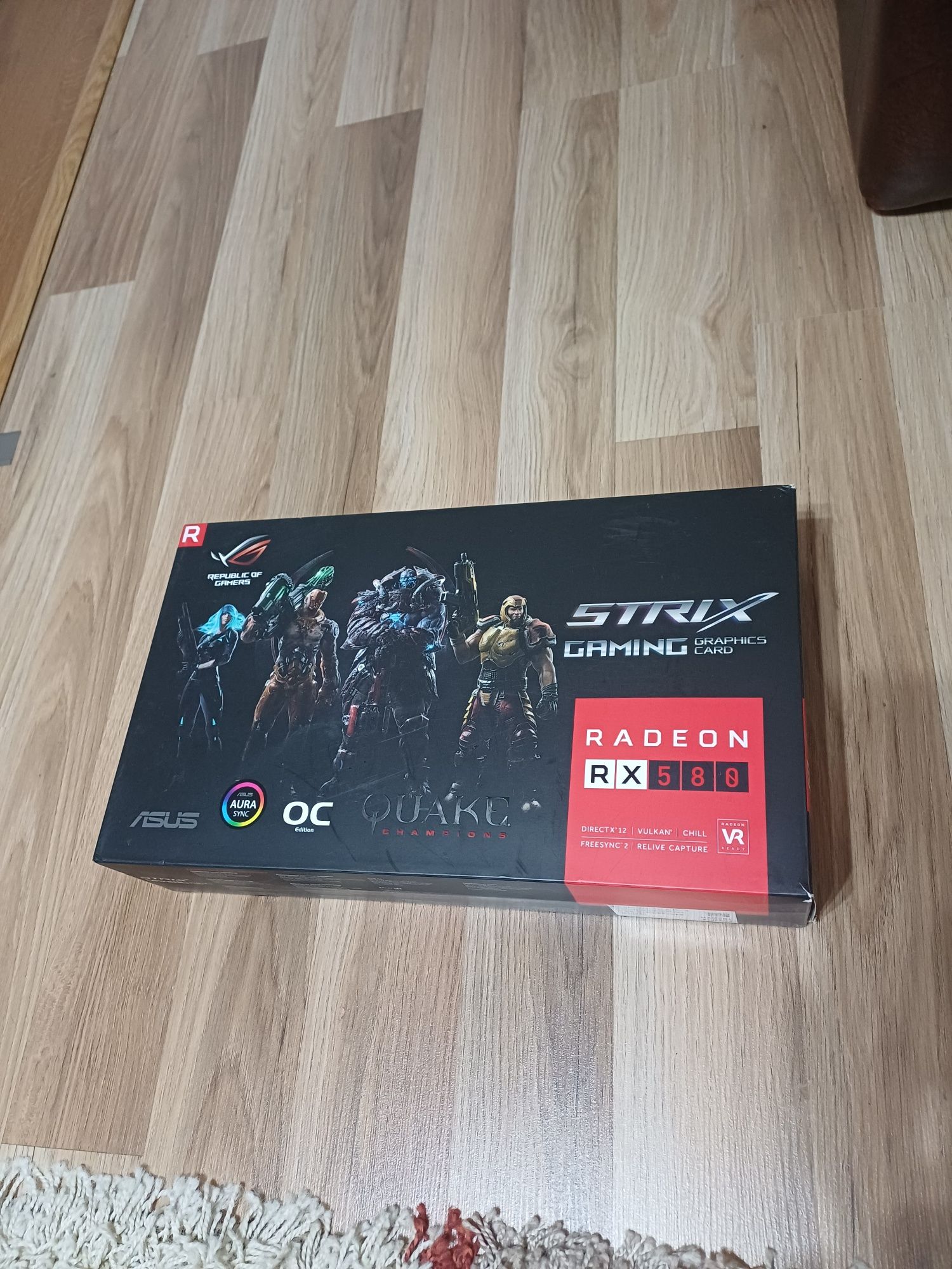 Placa video Asus Radeon RX 580 STRIX,8GB GDDR5,256-bit