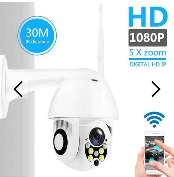 Camera Supravehere Rotativa 360 Sunet & Lumini
