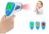 Безконтактен инфрачервен термометър с дисплей F-01, бебета и възрастни