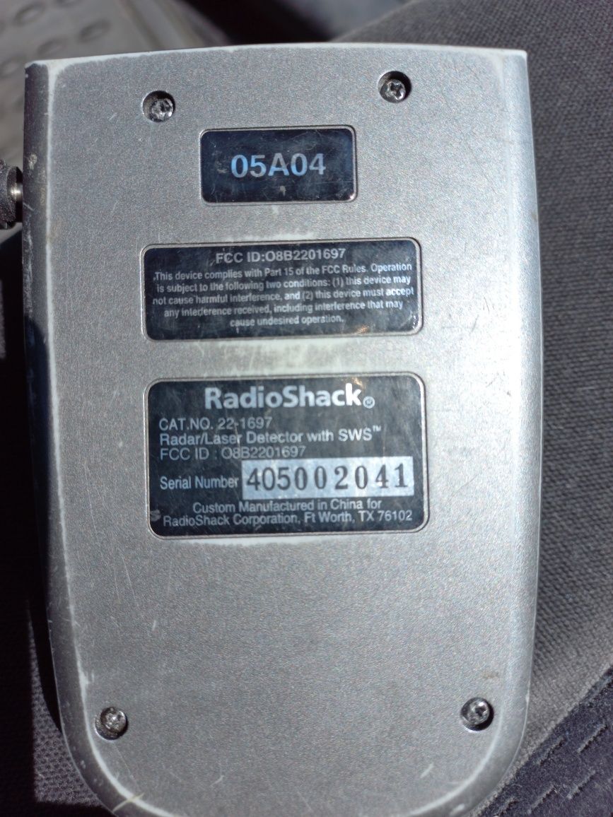 Радар и лазер детектори Radio Shack