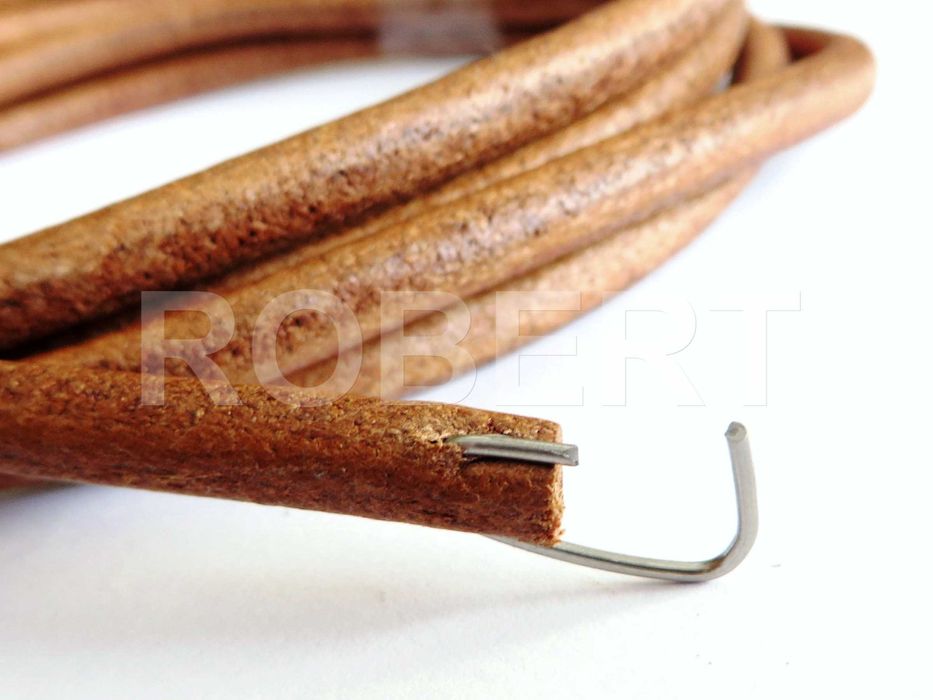 Curea rotunda din PIELE NATURALA pt masina cusut Ileana Singer etc