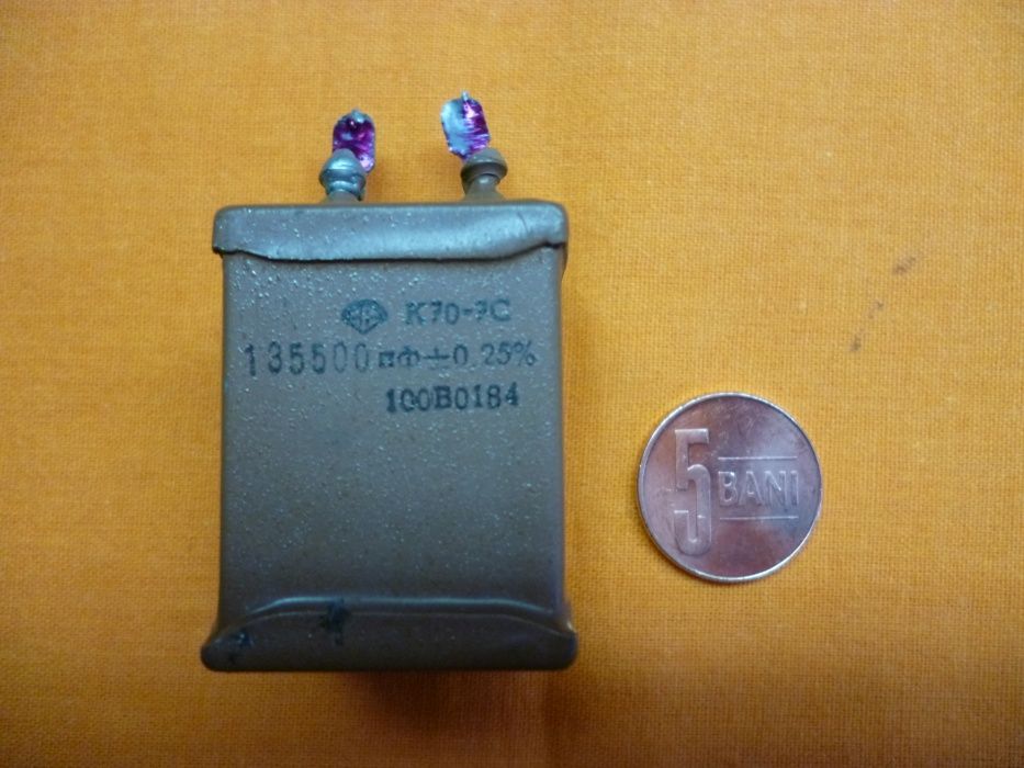 Condensatori ulei URSS 0,5 1, 2, 3,9uF, 4, 10, 20, 30uF filtre boxe