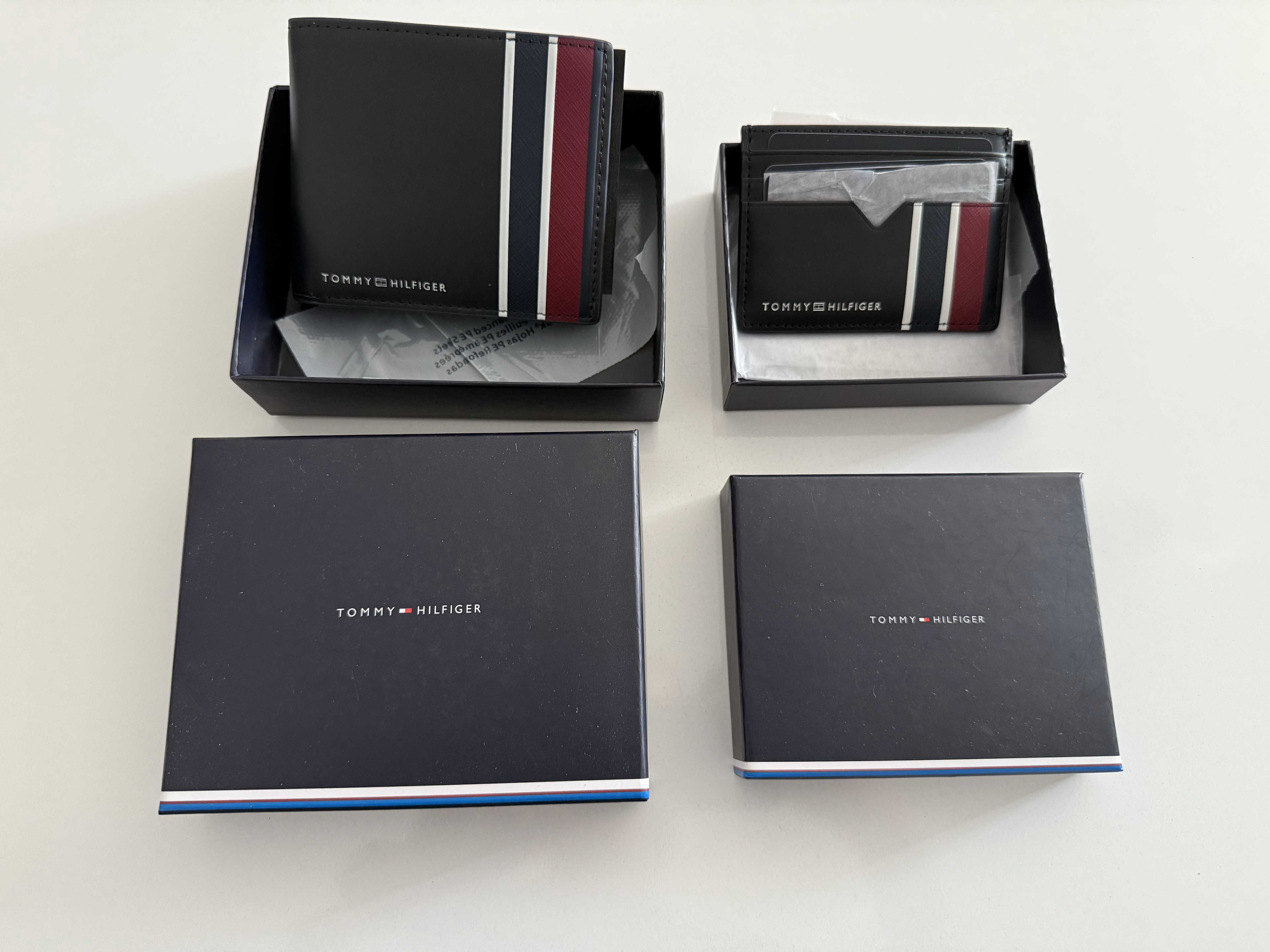 Продавам Портфейл и калъф за карти Tommy Hilfiger